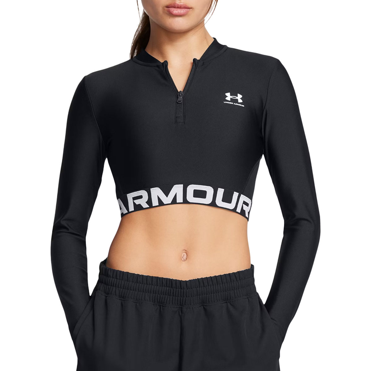 UNDER ARMOUR - HEATGEAR RIB 1/4 ZIP