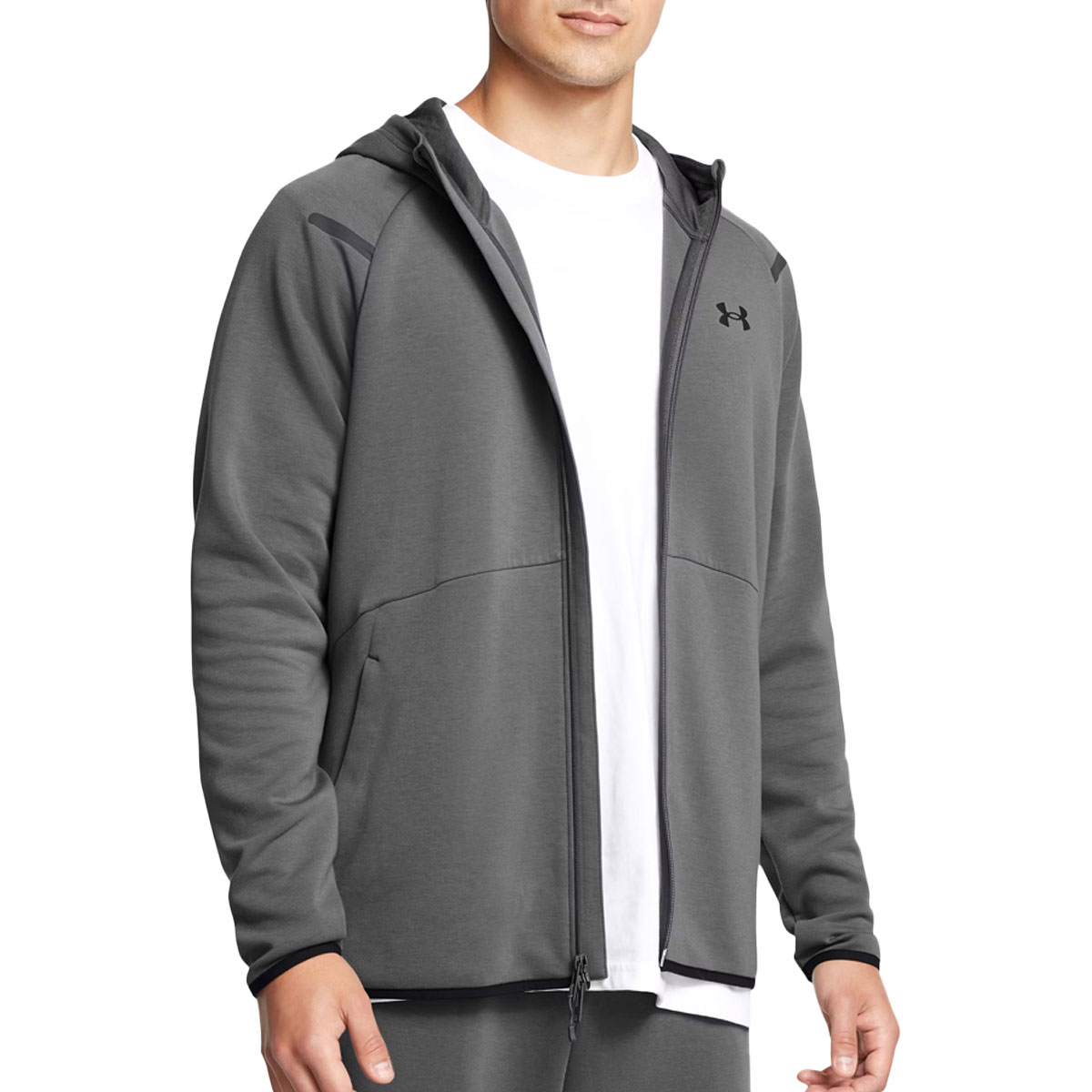 UNDER ARMOUR - UNSTOPPABLE FLEECE FULL ZIP HOODIE