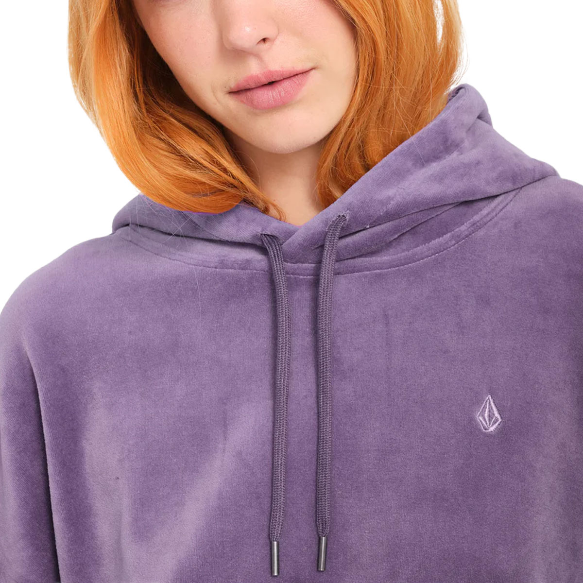 VOLCOM - STONE HEART UP VELVET HOODIE