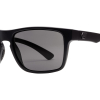 VOLCOM - TRICK MATTE BLACK/GRAY POLAR SUNGLASSES